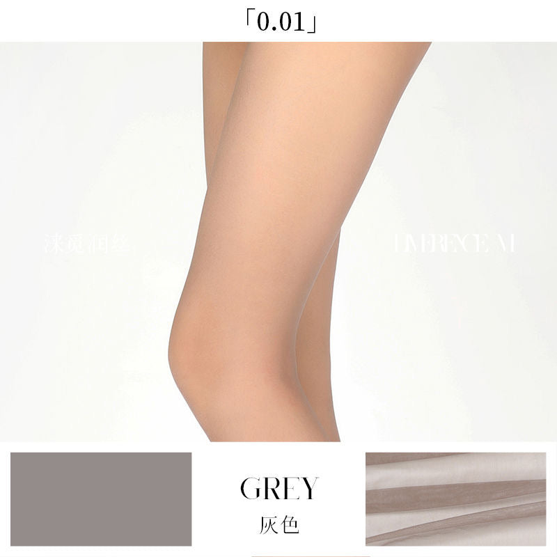 0.01  SUPER ULTRA SHEER」HI-WAIST SEAMLESS PANTYHOSE 5D